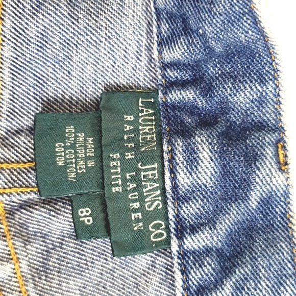 Lauren Jeans Co Vintage High Waist Mom Jeans 8P - Picture 2 of 6